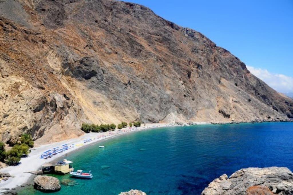 Traditional Villa With Pool In Sfakia Imbros Exterior photo